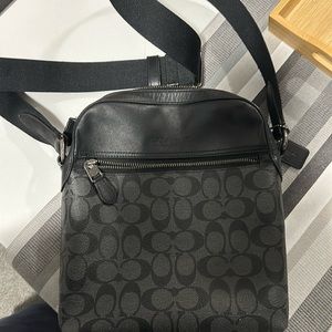 Coach Houston Flight Bag In Signature Canvas